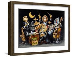 The New Nairobi Jazz Band-Bill Bell-Framed Giclee Print