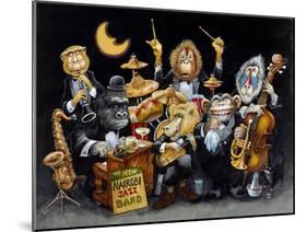 The New Nairobi Jazz Band-Bill Bell-Mounted Giclee Print