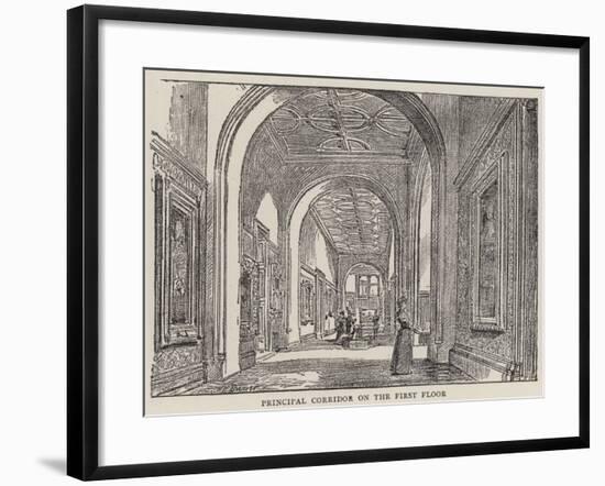 The New National Portrait Gallery-Henry William Brewer-Framed Giclee Print