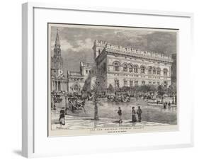 The New National Portrait Gallery-Henry William Brewer-Framed Giclee Print