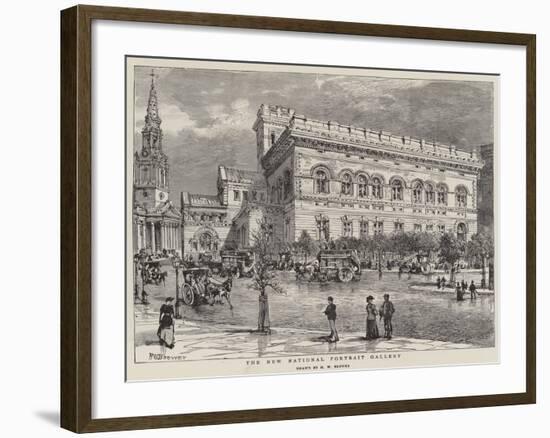 The New National Portrait Gallery-Henry William Brewer-Framed Giclee Print