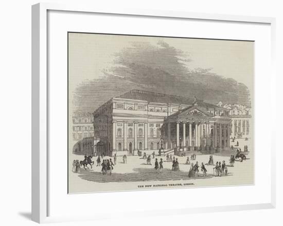 The New National Theatre, Lisbon-null-Framed Giclee Print