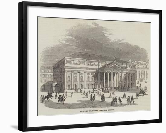 The New National Theatre, Lisbon-null-Framed Giclee Print