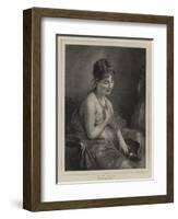 The New Necklace-Charles Joshua Chaplin-Framed Giclee Print