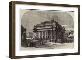 The New Opera-House at Malta-null-Framed Giclee Print