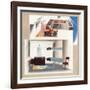 The New Orient Liner Contributes Toward a New Standard of Decoration, 1935-null-Framed Giclee Print