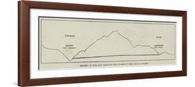 The New Overland Route and the Railway Tunnel of the Alps-null-Framed Giclee Print