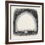 The New Overland Route to India and the Railway Tunnel of the Alps-null-Framed Giclee Print