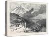 The New Overland Route to India: the Railway over the Alps Summit of Mont Cenis and Lake 1869-null-Stretched Canvas