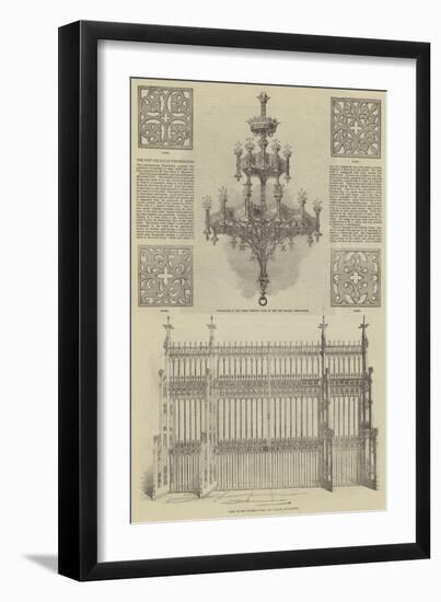 The New Palace at Westminster-null-Framed Giclee Print