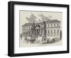 The New Palais De Justice at Nantes-null-Framed Giclee Print