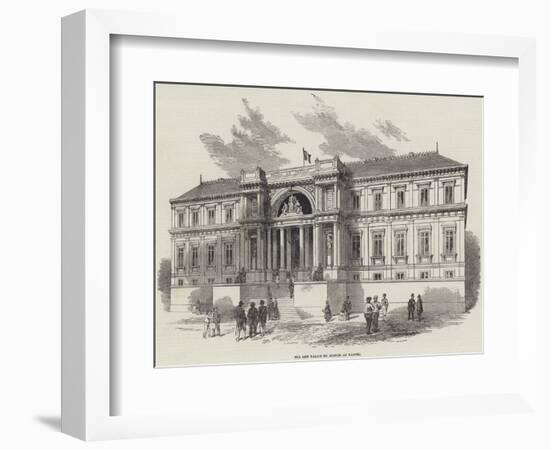 The New Palais De Justice at Nantes-null-Framed Giclee Print