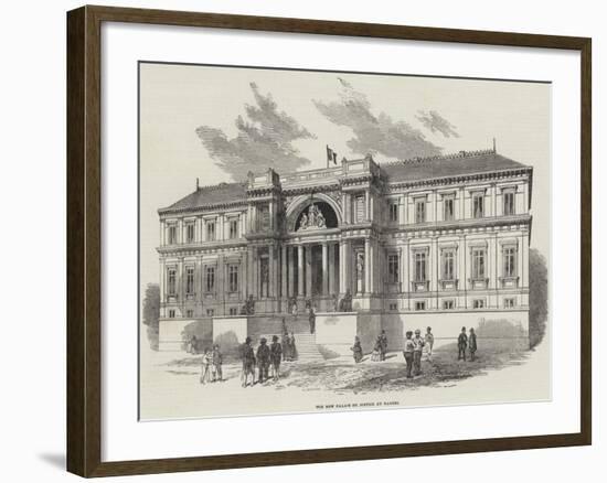 The New Palais De Justice at Nantes-null-Framed Giclee Print