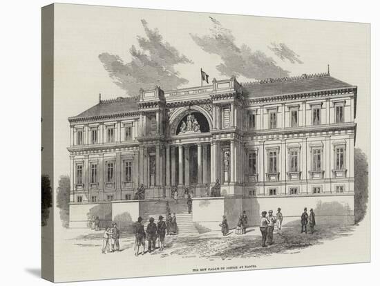 The New Palais De Justice at Nantes-null-Stretched Canvas