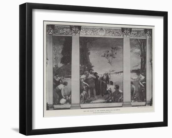 The New Panel in the Glasgow Municipal Buildings-Alexander Ignatius Roche-Framed Giclee Print