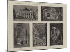 The New Paris Grand Opera House-Auguste Victor Deroy-Mounted Giclee Print