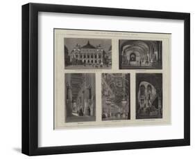 The New Paris Grand Opera House-Auguste Victor Deroy-Framed Giclee Print