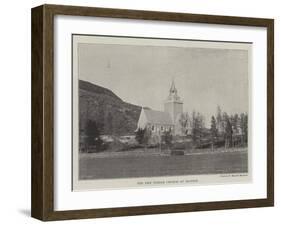 The New Parish Church at Crathie-null-Framed Giclee Print