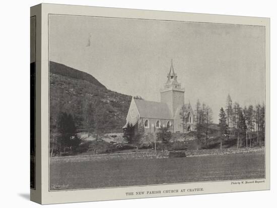 The New Parish Church at Crathie-null-Stretched Canvas