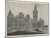 The New Parliament Houses at Ottawa-null-Mounted Giclee Print