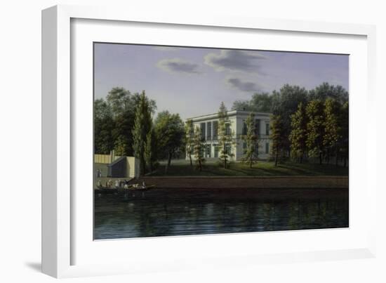 The New Pavilion in the Gardens of Charlottenburg Palace, C.1824-25-Johann Wilhelm Gottfried Barth-Framed Giclee Print