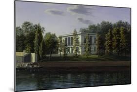 The New Pavilion in the Gardens of Charlottenburg Palace, C.1824-25-Johann Wilhelm Gottfried Barth-Mounted Giclee Print