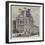 The New Pavillon De Flore of the Tuileries-null-Framed Giclee Print