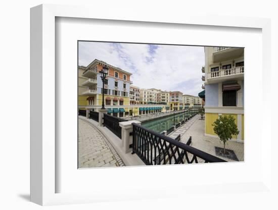 The New Pearl Property Development in Doha, Qatar, Middle East-Gavin-Framed Photographic Print