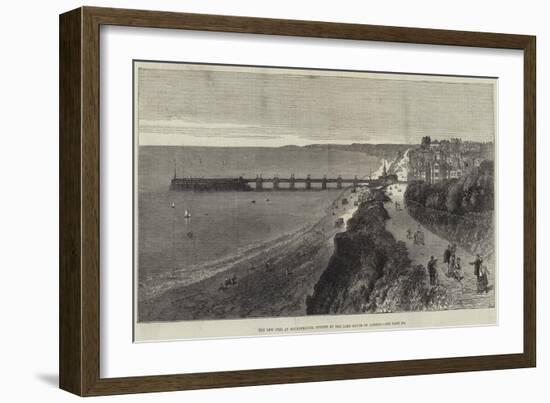 The New Pier at Bournemouth, Opened by the Lord Mayor of London-null-Framed Giclee Print