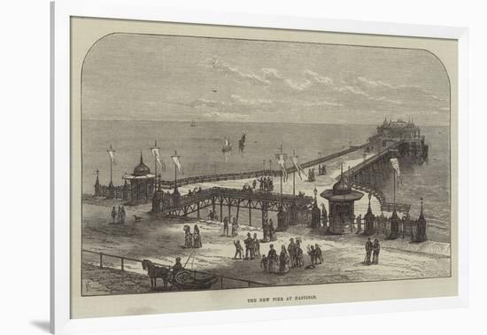 The New Pier at Hastings-Frank Watkins-Framed Giclee Print