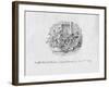 'The New Police Act', 1829-George Cruikshank-Framed Giclee Print