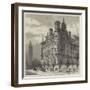 The New Police Offices on the Victoria Embankment-Henry William Brewer-Framed Giclee Print