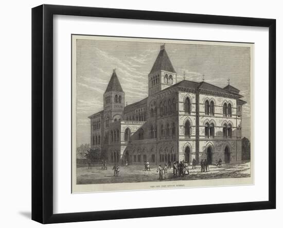 The New Post Office, Bombay-null-Framed Giclee Print