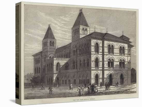 The New Post Office, Bombay-null-Stretched Canvas
