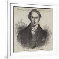 The New Premier, the Right Honourable the Earl of Aberdeen-null-Framed Giclee Print