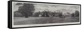 The New Premises of Livingstone College at Leyton, Opened by the Explorer's Daughter on 23 May-null-Framed Stretched Canvas