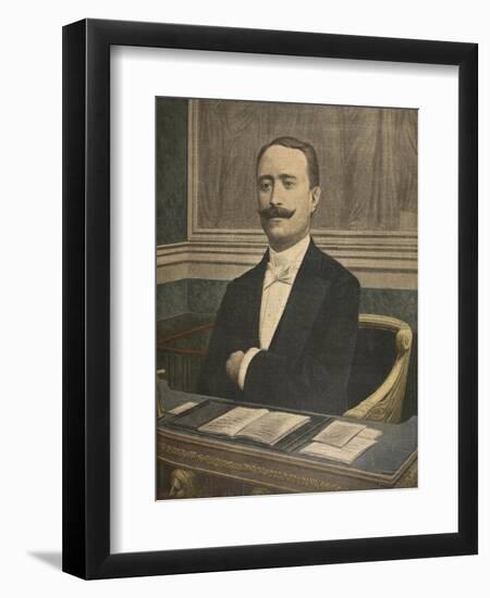 The New President of the Chambre Des Deputes: Paul Deschanel-French-Framed Premium Giclee Print