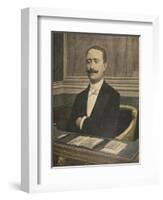 The New President of the Chambre Des Deputes: Paul Deschanel-French-Framed Premium Giclee Print