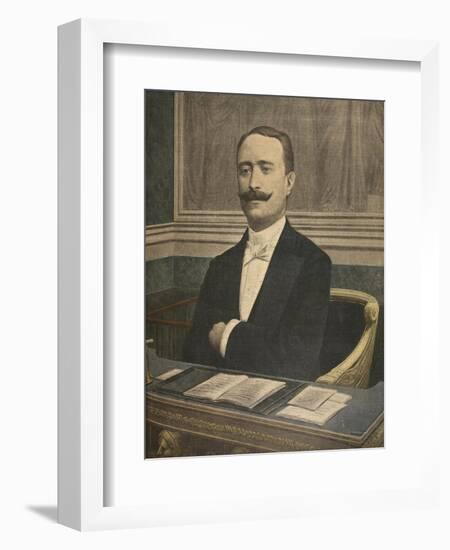 The New President of the Chambre Des Deputes: Paul Deschanel-French-Framed Premium Giclee Print