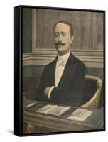 The New President of the Chambre Des Deputes: Paul Deschanel-French-Framed Stretched Canvas