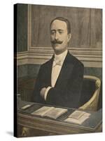 The New President of the Chambre Des Deputes: Paul Deschanel-French-Stretched Canvas