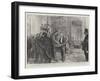 The New President of the French Republic, M Rouvier Congratulating M Loubet on His Election-Charles Paul Renouard-Framed Giclee Print