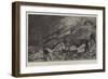 The New Primrose Mine, Johannesburg, the Large Stope from Which the Ore Is Being Extracted-Melton Prior-Framed Giclee Print