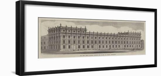 The New Privy Council Offices and Board of Trade, Whitehall-null-Framed Giclee Print