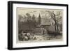 The New Public Gardens of St Pancras, Formerly Old St Pancras' Churchyard-William Henry James Boot-Framed Giclee Print