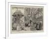 The New Pullman Dining Car on the Great Northern Railway-null-Framed Giclee Print