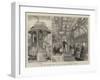 The New Pullman Dining Car on the Great Northern Railway-null-Framed Giclee Print