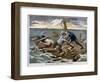 The New 'Raft of the Medusa, 1899-F Meaulle-Framed Giclee Print