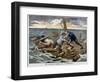 The New 'Raft of the Medusa, 1899-F Meaulle-Framed Giclee Print