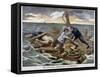 The New 'Raft of the Medusa, 1899-F Meaulle-Framed Stretched Canvas